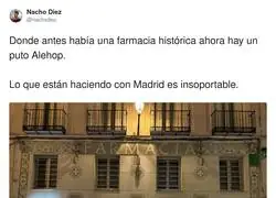 No reconozco Madrid