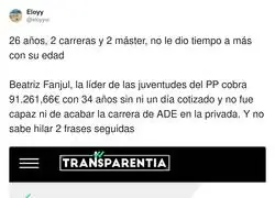 Hay muchos ejemplos donde rascar gente que no merece ese sueldazo