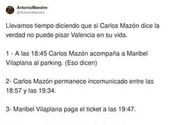 Bastante sospechoso lo de Carlos Maz&oacute;n y Maribel Vilaplana