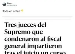 Est&aacute; todo atado y bien atado en la justicia