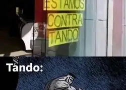 Pobre Tando...
