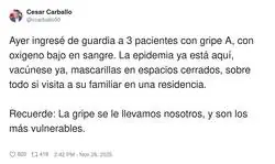 Cesar Carballo vuelve al ataque tras la pandemia