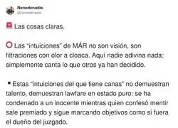 MAR siempre tiene informaciones privilegiadas