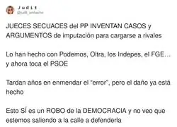 El gran golpe a la democracia