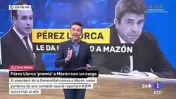El nuevo presidente de la Generalitat le da un cargo con un sobresueldo extra de m&aacute;s de 600 euros a Maz&oacute;n