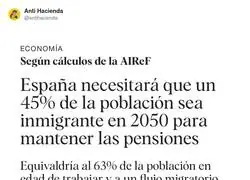 Las pensiones son insostenibles