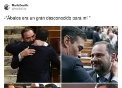 Pedro S&aacute;nchez digamos que era bastante cercano a &Aacute;balos