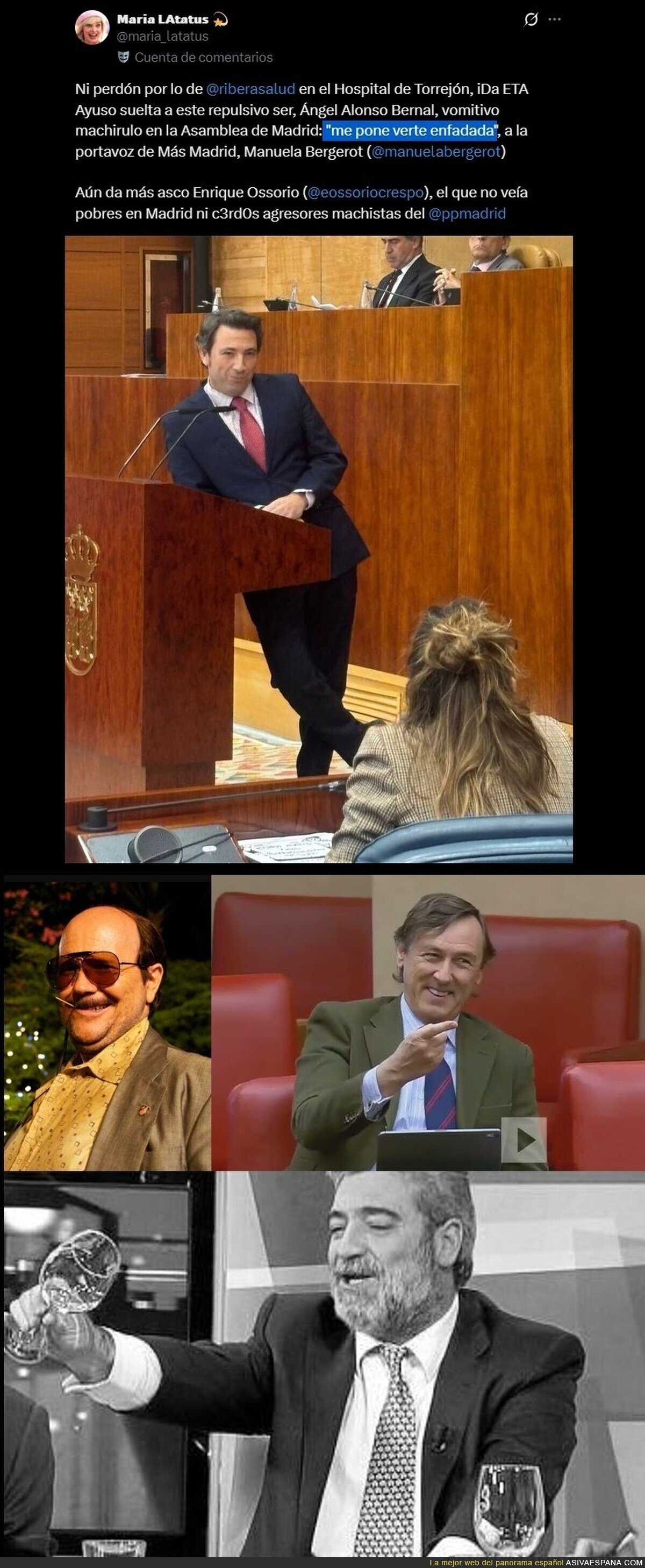 &ldquo;Me pone veros enfadadas&rdquo;. El PP a&ntilde;ejo y casposo