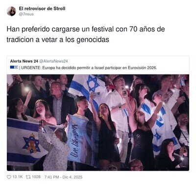 Es muy fuerte lo de Eurovisi&oacute;n