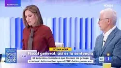 Silvia Intxaurrondo sobre la sentencia al fiscal general del Estado:"Yo me pregunto como ciudadana, cuando un peri&oacute;dico como El Mundo publique un bulo, &iquest;va a haber alguien que salga a desmentirlo?"