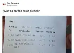 Se salieron de control los precios