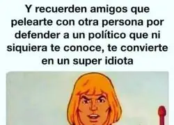 Los pol&iacute;ticos son costra