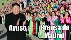 La prensa arrodillada ante Ayuso