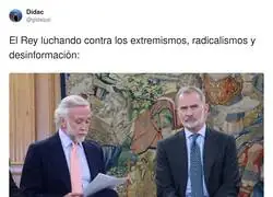El Rey no est&aacute; para dar ejemplo
