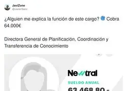 &iquest;Cu&aacute;l es la funci&oacute;n de este puesto?