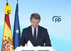 Feijoo, pillado se marca un Rajoy: esquiva, da vueltas, mezcla nombres y moralidades ajenas para no responder a la pregunta directa sobre su mentira. No asume responsabilidad y habla para no decir nada.
