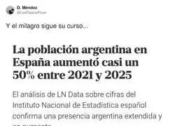 El milagro argentino es esto