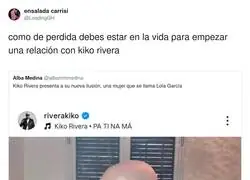 Mucho &aacute;nimo a la nueva pareja de Kiko Rivera