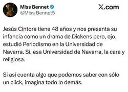 Jes&uacute;s Cintora se ha pasado de frenada