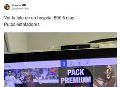 Hay que ponerle soluci&oacute;n a lo de pagar por ver la televisi&oacute;n en los hospitales