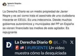 Javier Negre y su periodismo repugnante con estos diarios subvencionados por gobiernos