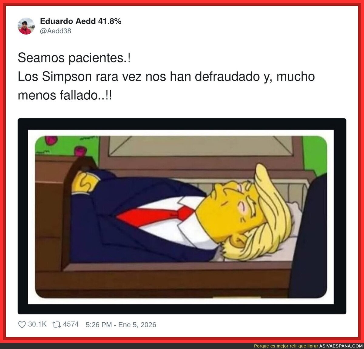 Los Simpson tarde o temprano la clavan