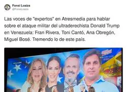 Antena 3 no puede hacer m&aacute;s el rid&iacute;culo sobre Venezuela
