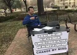 Para la derecha, este mundo ya es perfecto