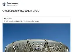 Lo que piden en Jeddah