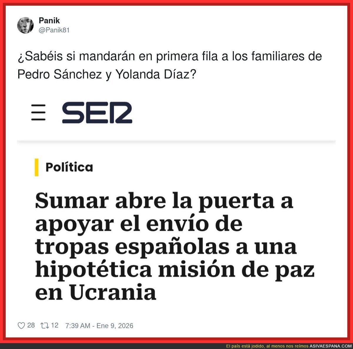 &iquest;Qui&eacute;n ir&aacute; a la guerra de Sumar?