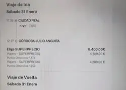 En la web de Renfe puedes pillar un AVE de ida y vuelta Ciudad Real &ndash; C&oacute;rdoba por el m&oacute;dico precio de 16.800&euro;