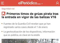 La chapuza de las Balizas V16 sigue escalando