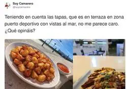 &iquest;Qu&eacute; te parece el precio de estas tapas?