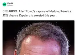 Apuestan por Zapatero para que sea arrestado