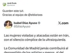 El mensaje que perseguir&aacute; de por vida a Ayuso