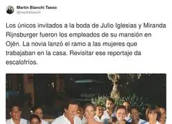 Im&aacute;genes que dan verg&uuml;enza sobre la boda de Julio Iglesias y Miranda Rijnsburger