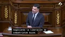 Gabriel Rufi&aacute;n pregunta a &Aacute;lvarez de Toledo (PP) por qu&eacute; "odian tanto" a Zapatero"