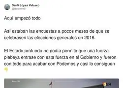 Desde las cloacas del estado no permitieron que esto pasase