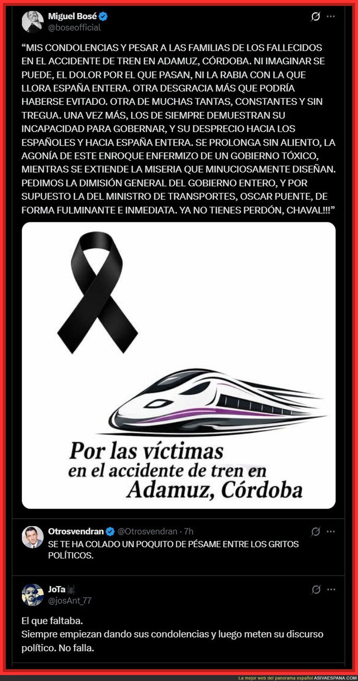 Tras las vacunas con chips, los chemtrails y beber lej&iacute;a, Miguel Bos&eacute; se vuelve a poner el gorro de aluminio