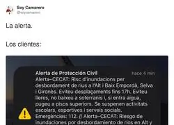 La gente debe tomarse m&aacute;s en serio los avisos