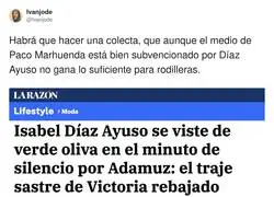&iquest;Lo que hace el periodismo de derechas con Ayuso qu&eacute; es?