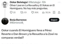 Comparaciones que no se suelen hacer por los fans de La Revuelta