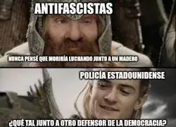 Cuando la libertad peligra, surgen alianzas imprevistas