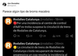 Rodalies es un caos absoluto