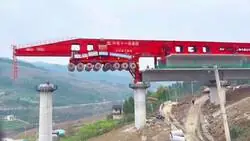 As&iacute; se construye el paso del tren en China