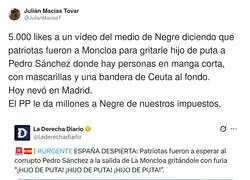 Javier Negre y sus medios no se cansan de mentir