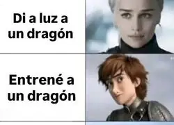 Cada uno a lo suyo con el drag&oacute;n