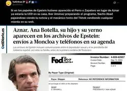 Los poderosos contactos de Aznar