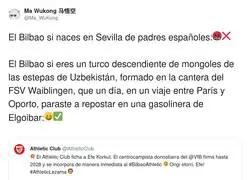 Lo del Athletic es otro rollo