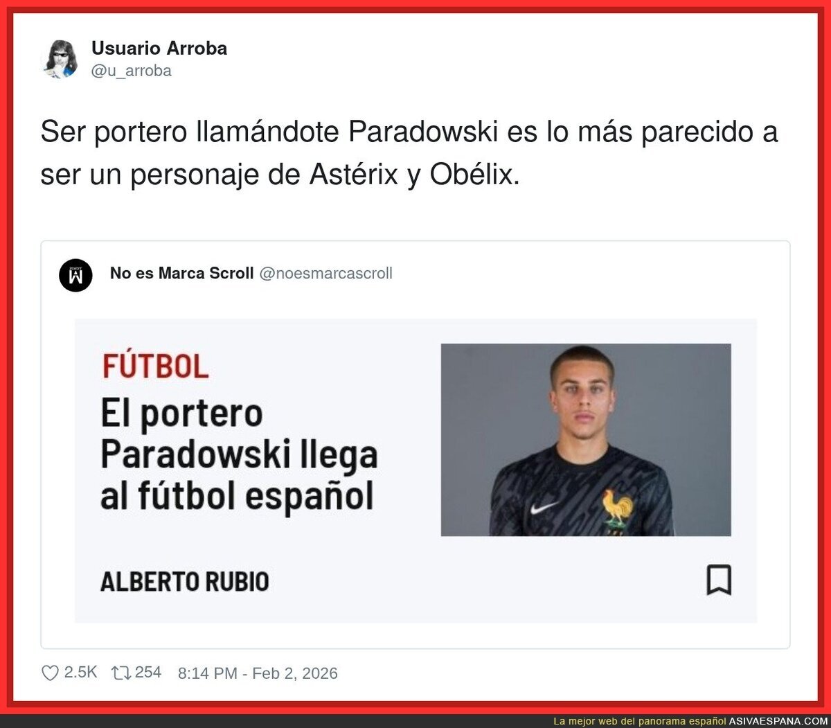 Entre Paradowski y Szczesny, LaLiga parece el cartel de una poción mágica